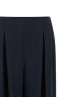 Blue Silk Mxppalude Trousers