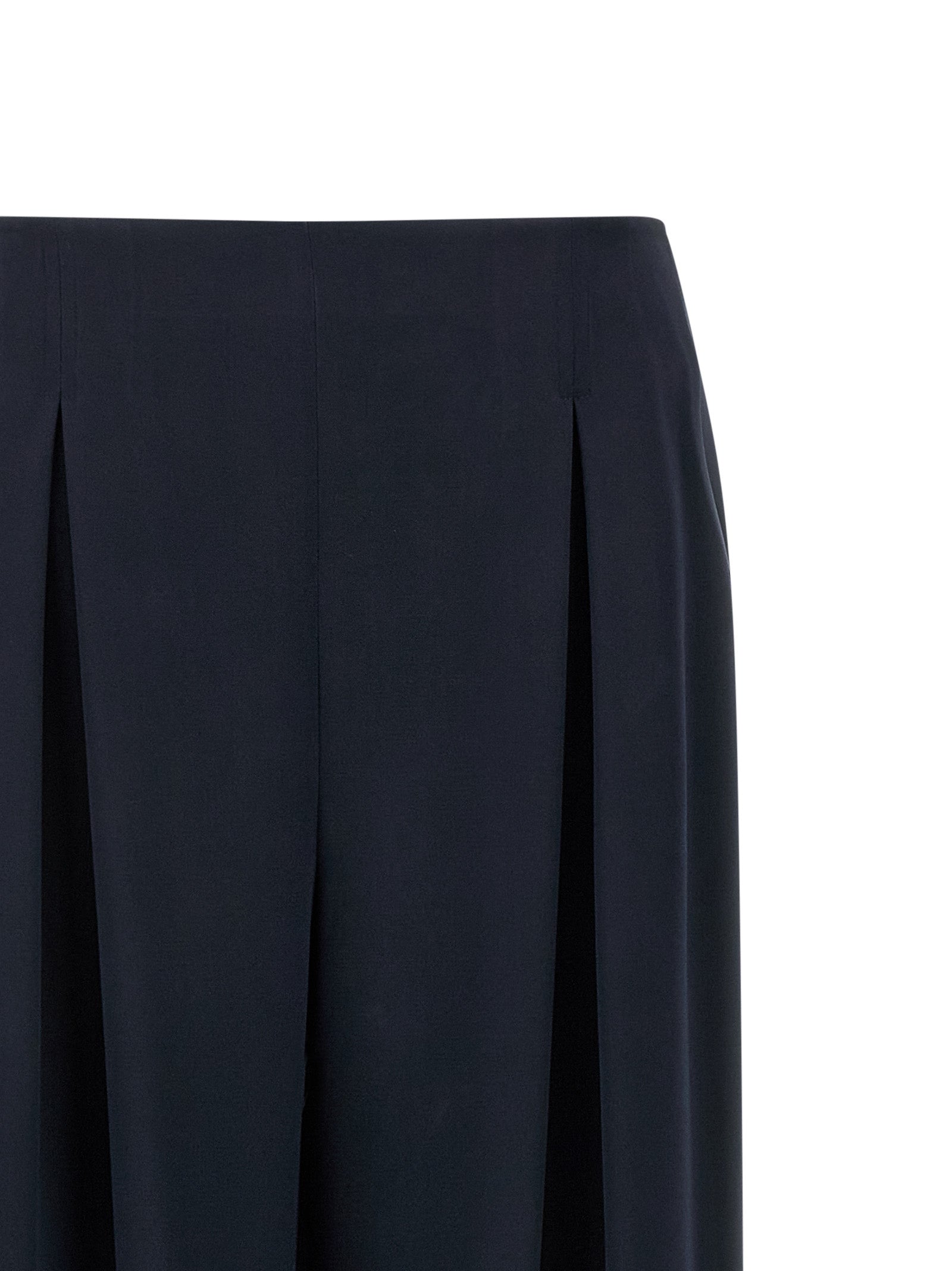 Blue Silk Mxppalude Trousers