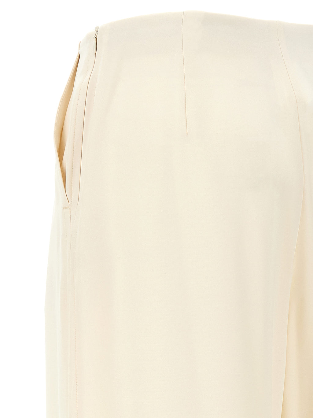 Silk Mxppalude Wide Leg Pants