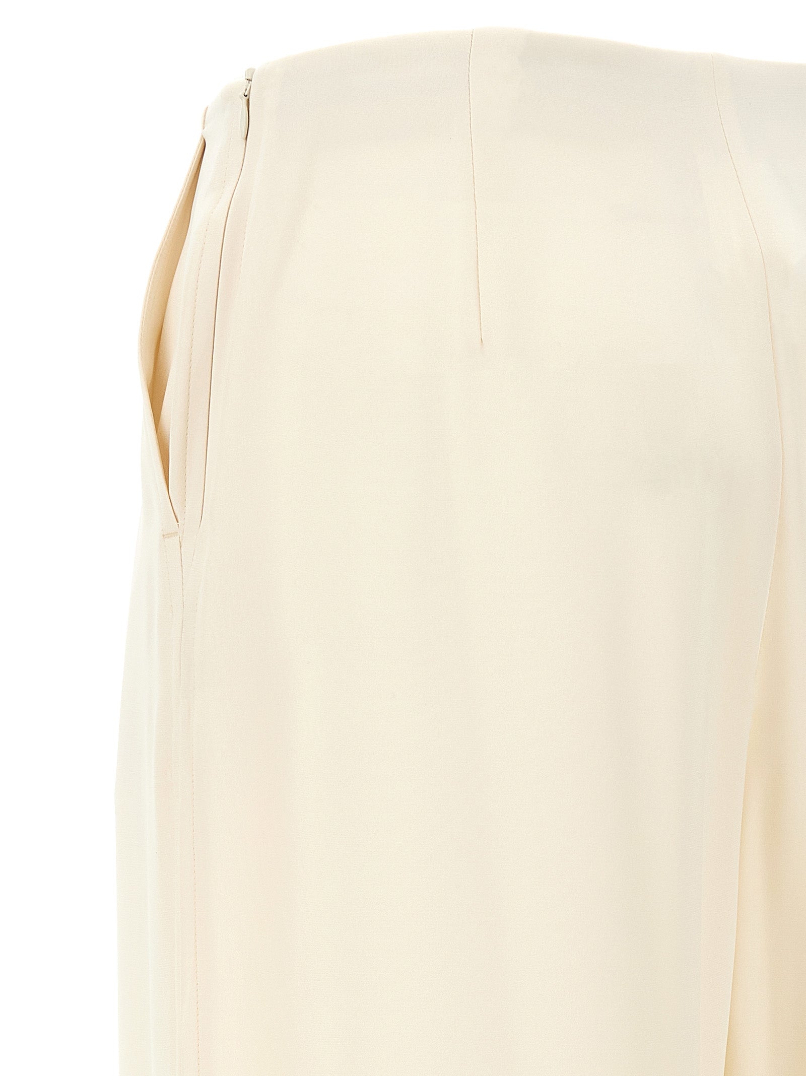 Silk Mxppalude Wide Leg Pants