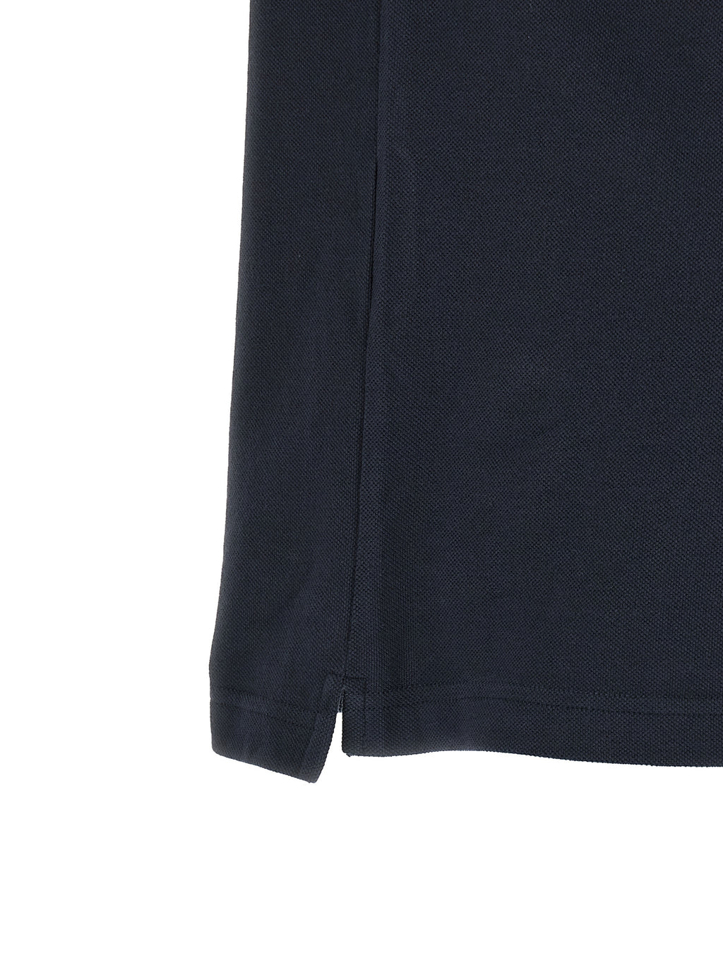 Blue Piqué Cotton Polo Shirt