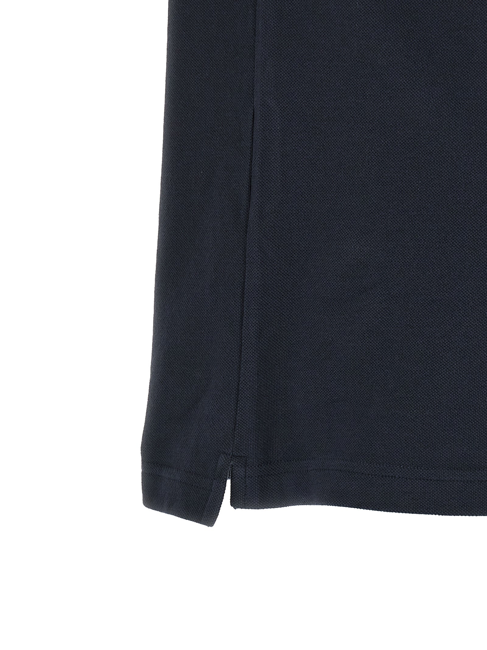 Blue Piqué Cotton Polo Shirt