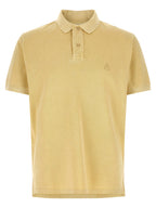 Yellow Cotton Piqué Afko Polo Shirt