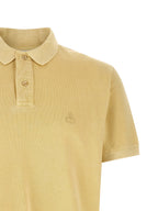 Yellow Cotton Piqué Afko Polo Shirt