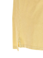 Yellow Cotton Piqué Afko Polo Shirt