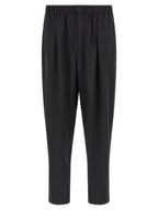 Wool Wide-Leg Pants