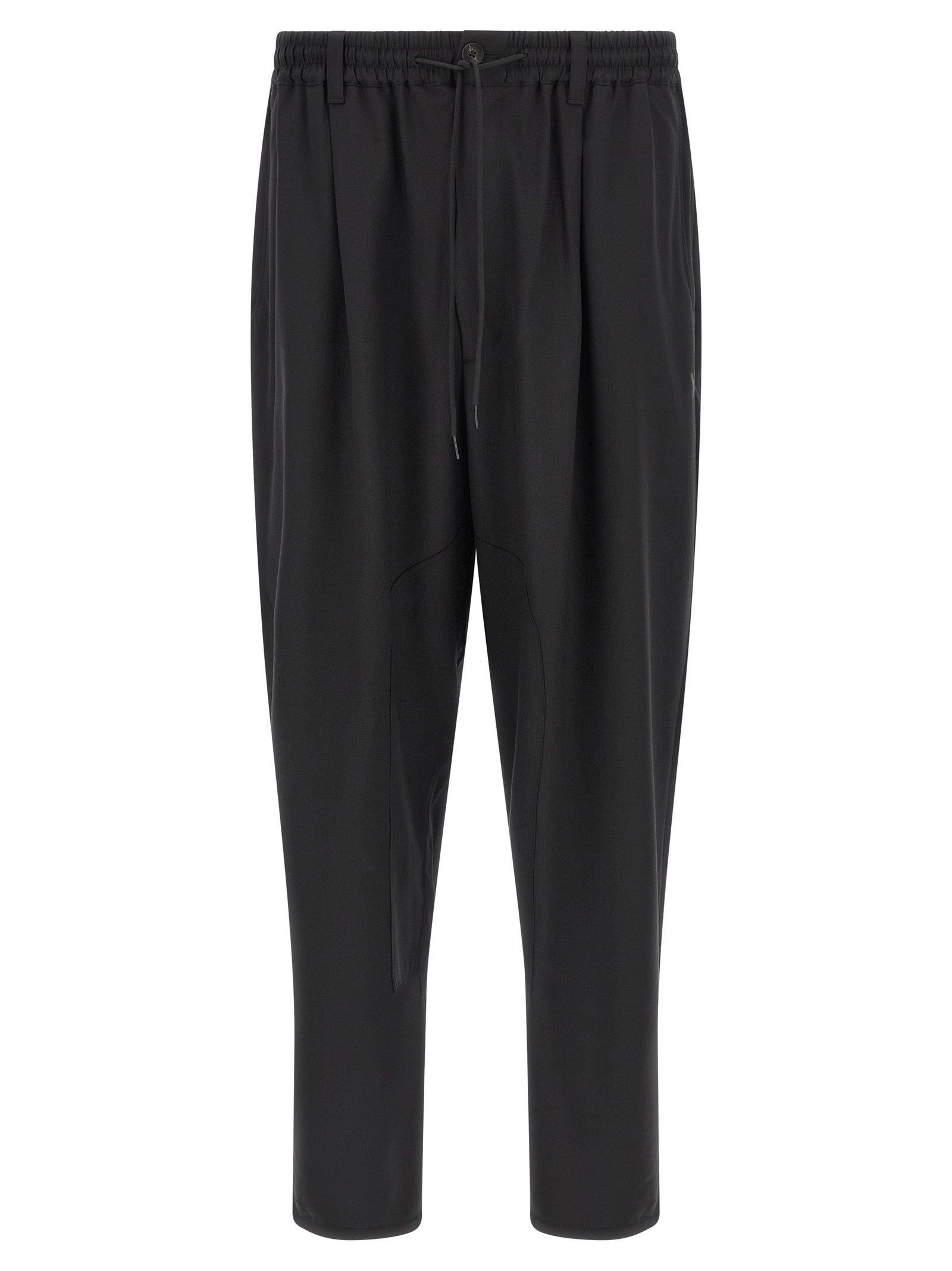 Wool Wide-Leg Pants