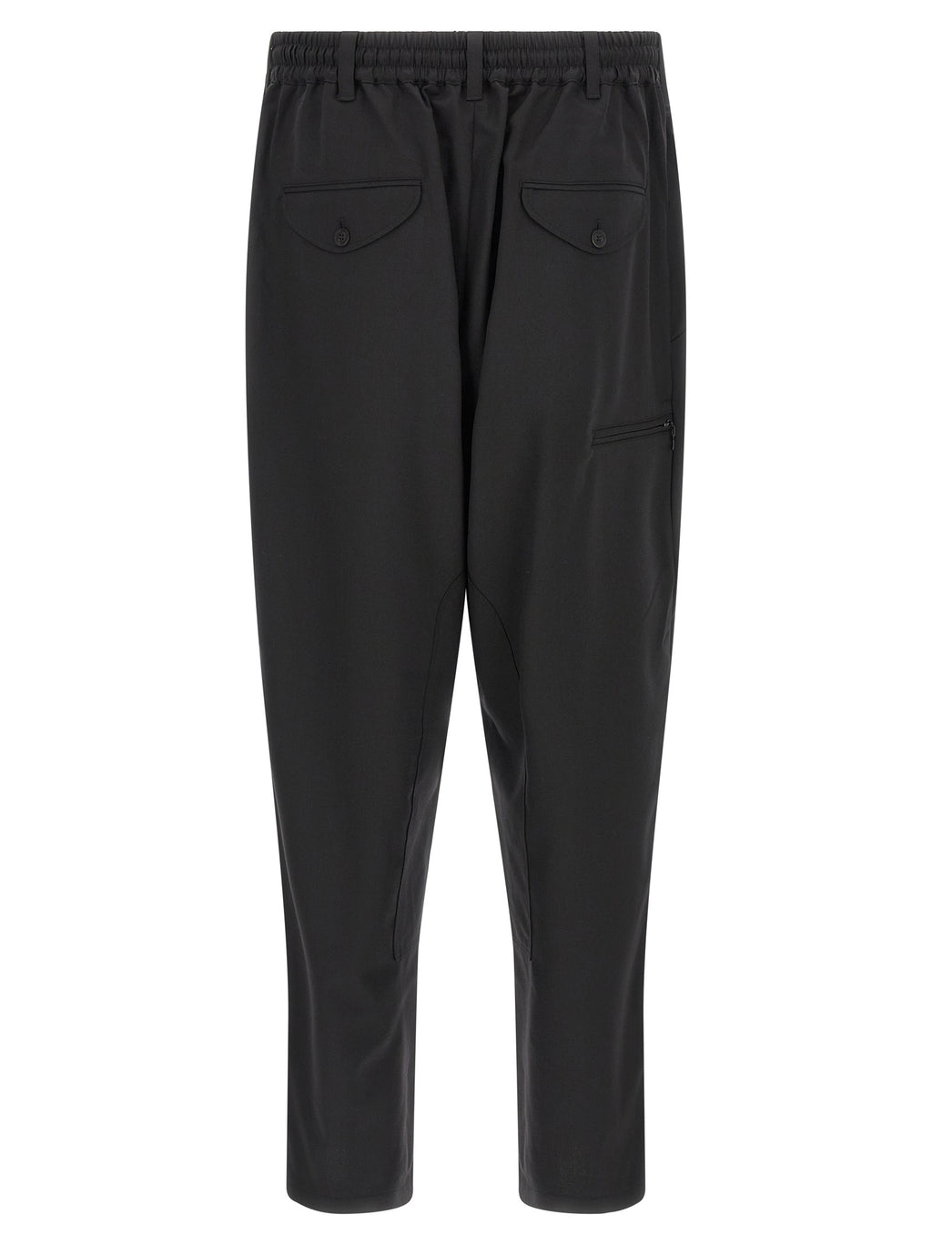 Wool Wide-Leg Pants