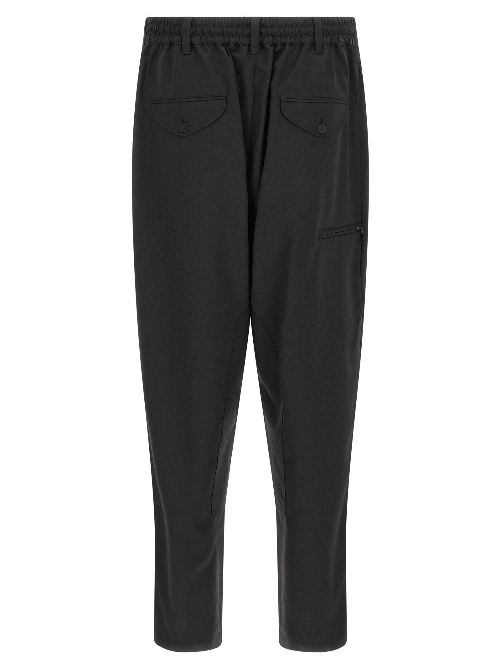 Wool Wide-Leg Pants