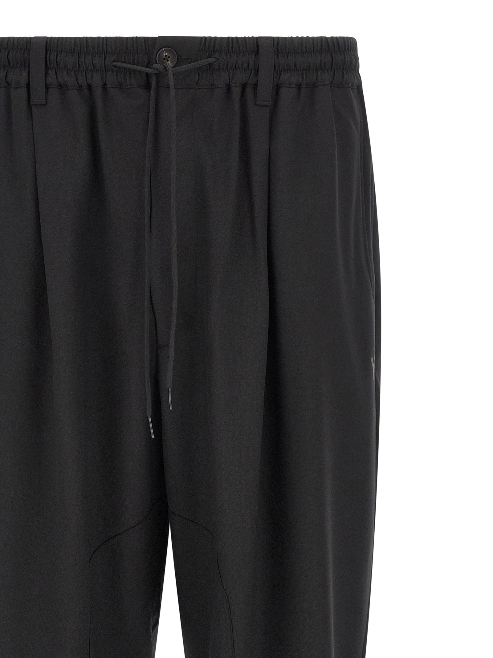 Wool Wide-Leg Pants