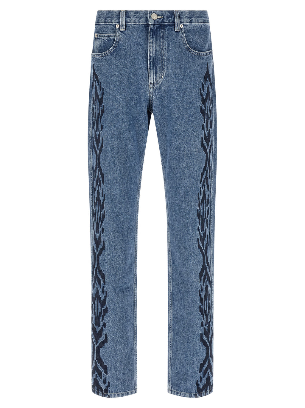 Cotton Lewys Straight-Leg Jeans