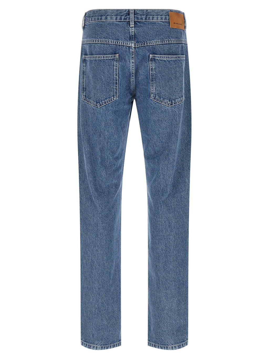 Cotton Lewys Straight-Leg Jeans