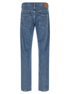 Cotton Lewys Straight-Leg Jeans
