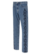 Cotton Lewys Straight-Leg Jeans