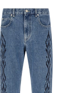 Cotton Lewys Straight-Leg Jeans