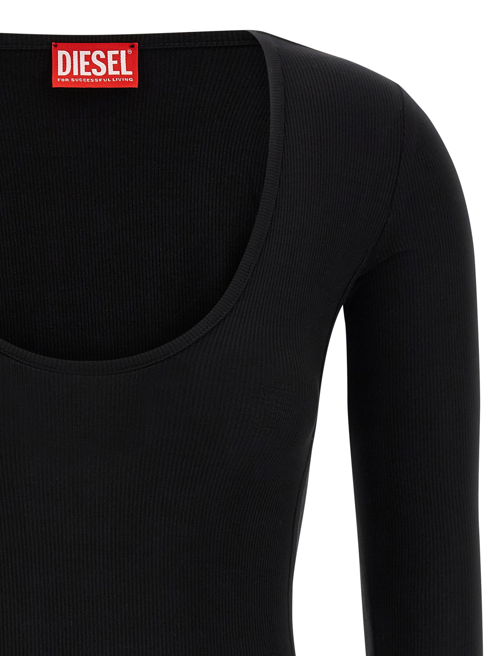 T-Bodyn Black Viscose Bodysuit
