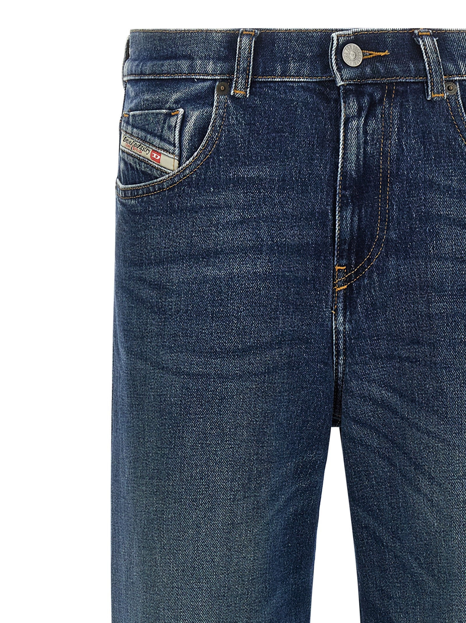 Blue Cotton Flared D‑Akemi ‘1978’ Jeans
