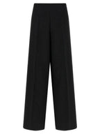 Viscose Linen Sequined Wide-Leg Pants