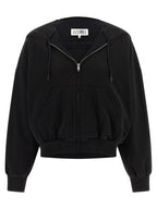 Used-Effect Gauze Cotton Sweatshirt