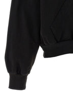 Used-Effect Gauze Cotton Sweatshirt