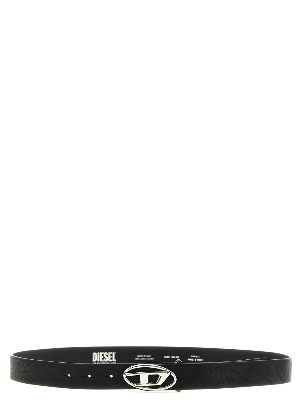 Black Polyurethane Hammered Belt