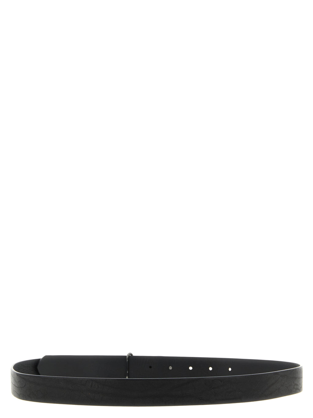 Black Polyurethane Hammered Belt