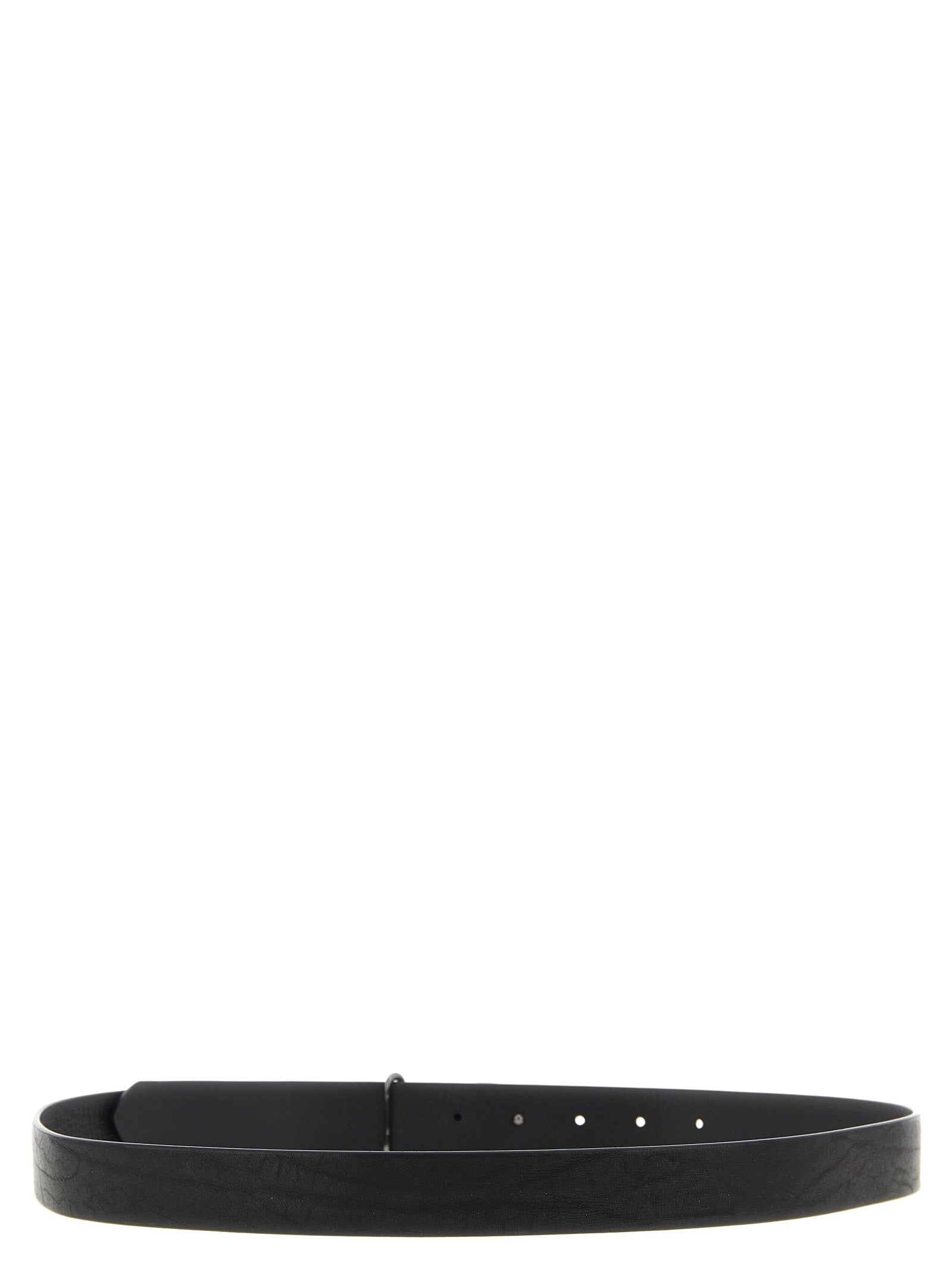 Black Polyurethane Hammered Belt