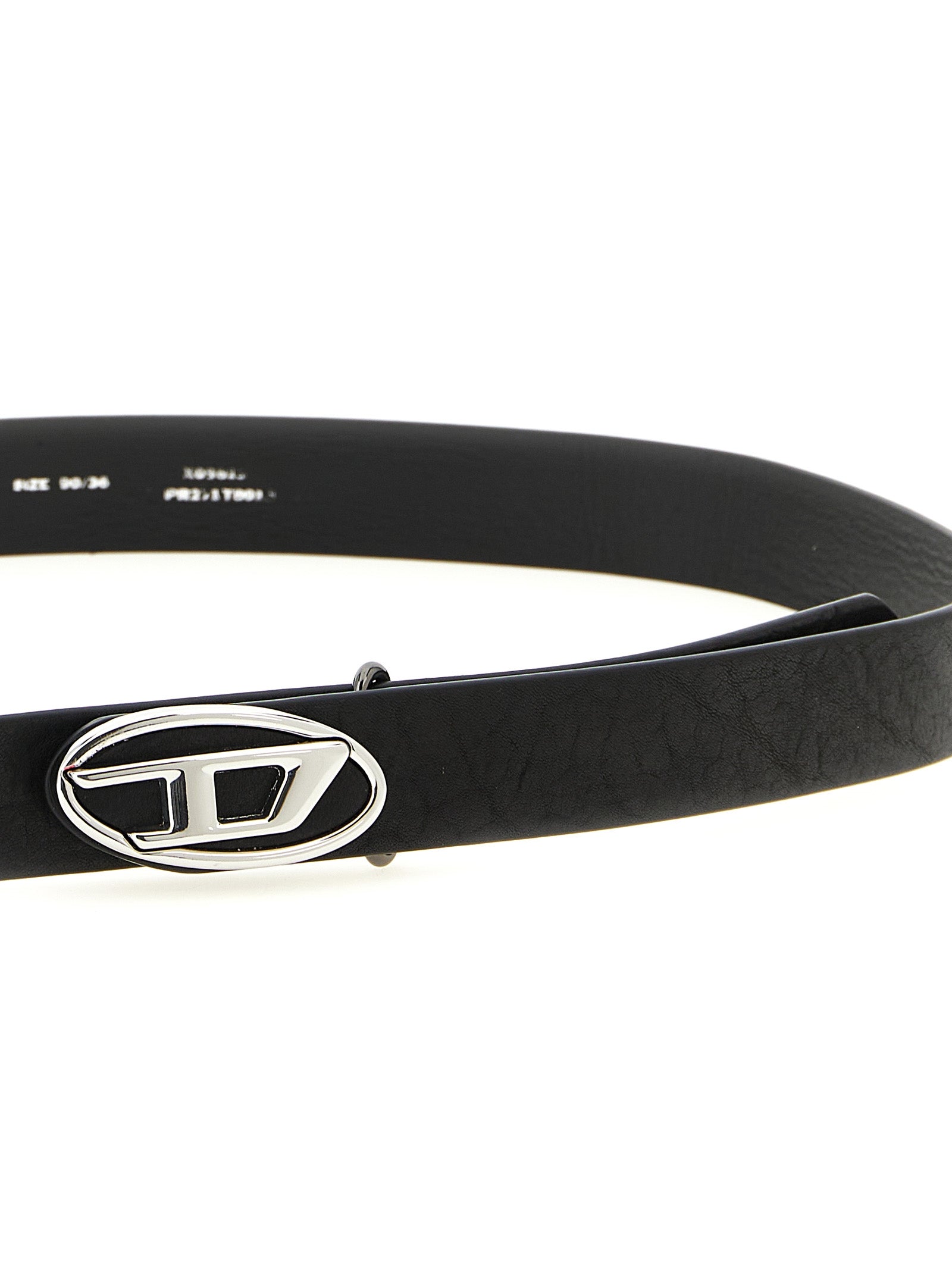 Black Polyurethane Hammered Belt
