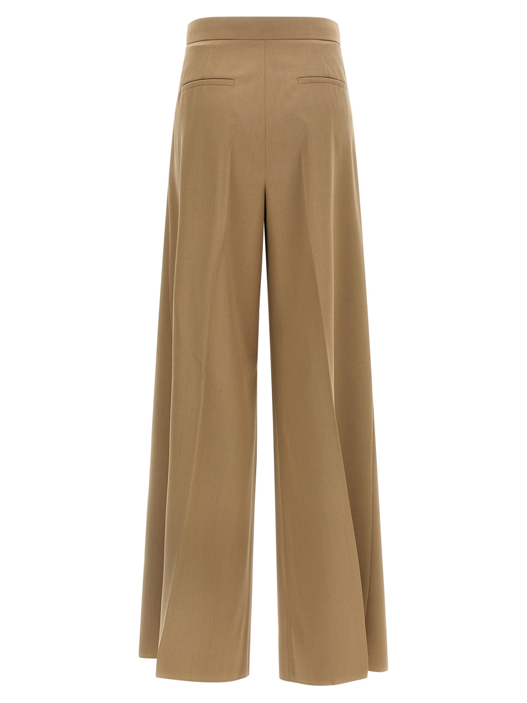 MxmQuorum Brown Virgin Wool Casual Pants