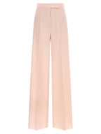 Virgin Wool Mohair Silk MxmGirone Wide-Leg Trousers