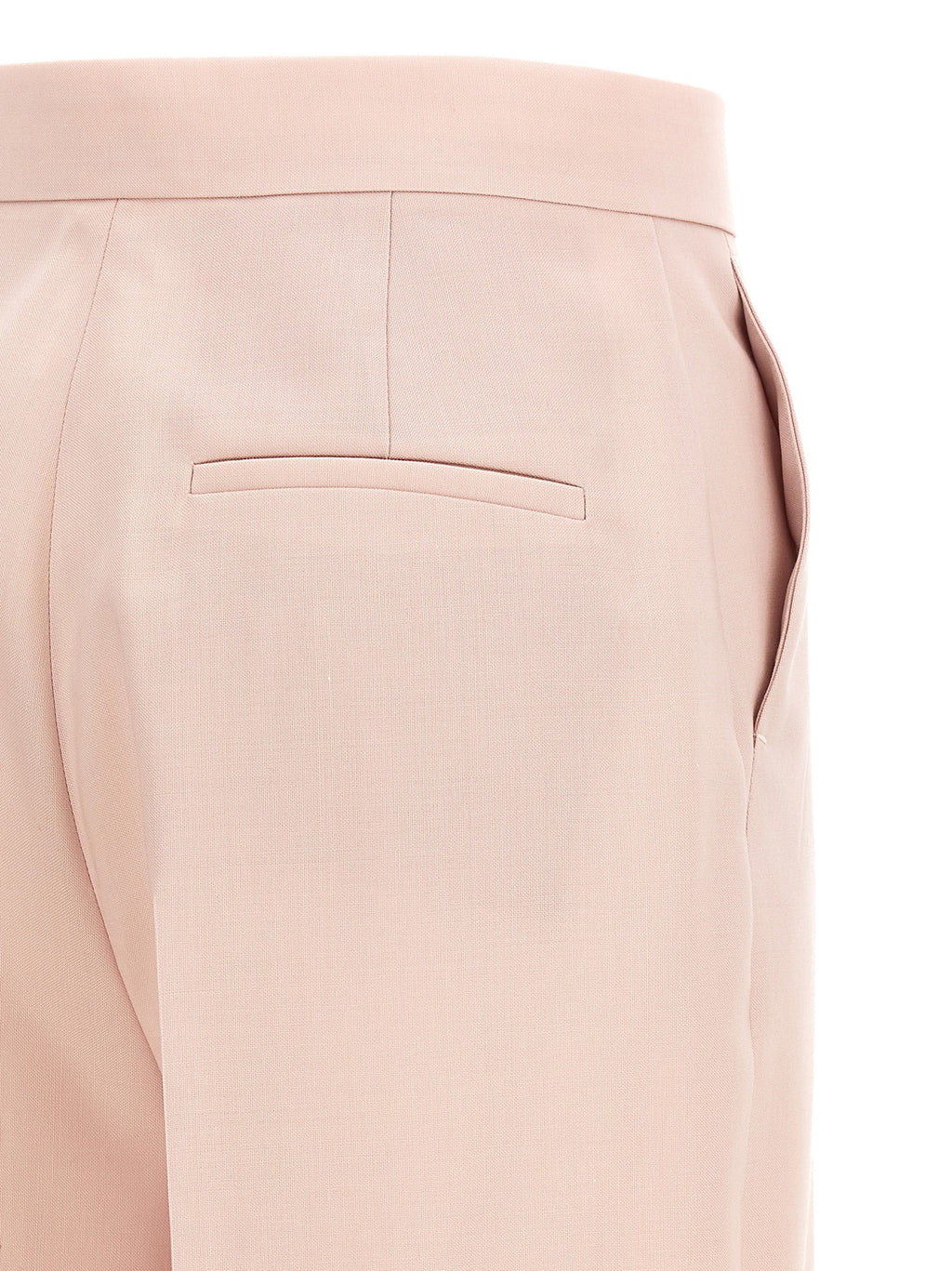 Virgin Wool Mohair Silk MxmGirone Wide-Leg Trousers