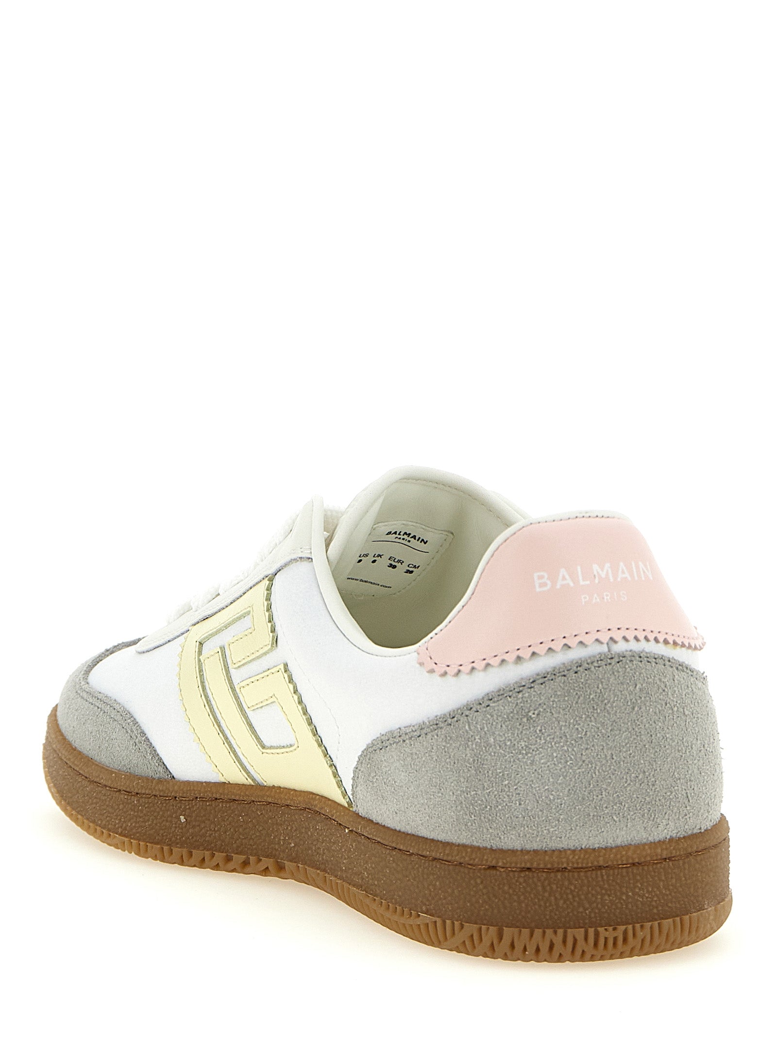 Swan Multicolor Polyamide Low Top Sneakers