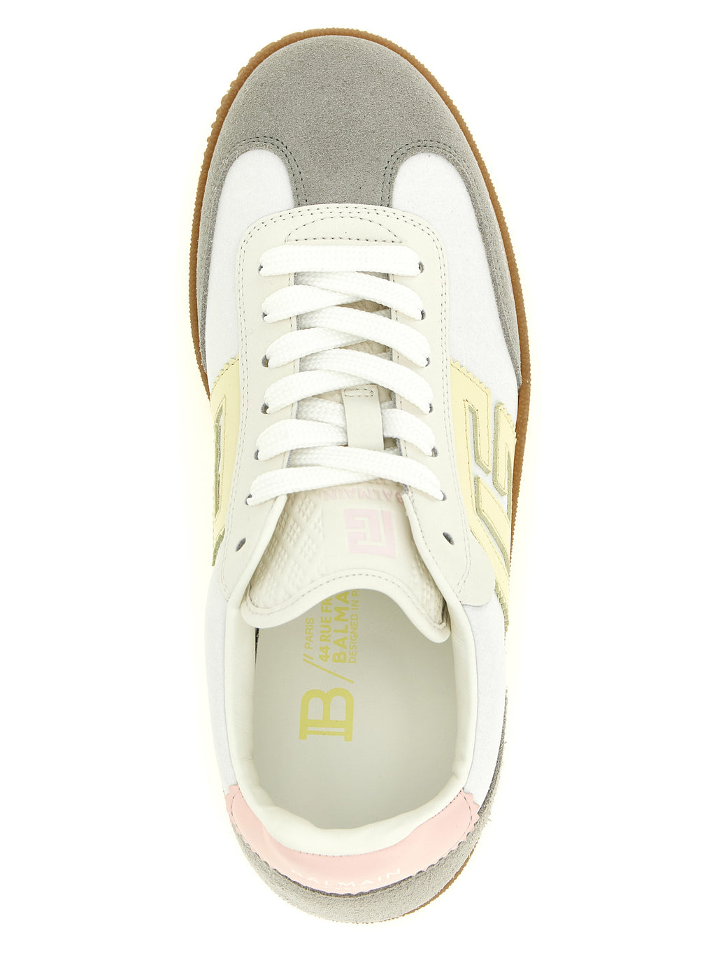 Swan Multicolor Polyamide Low Top Sneakers