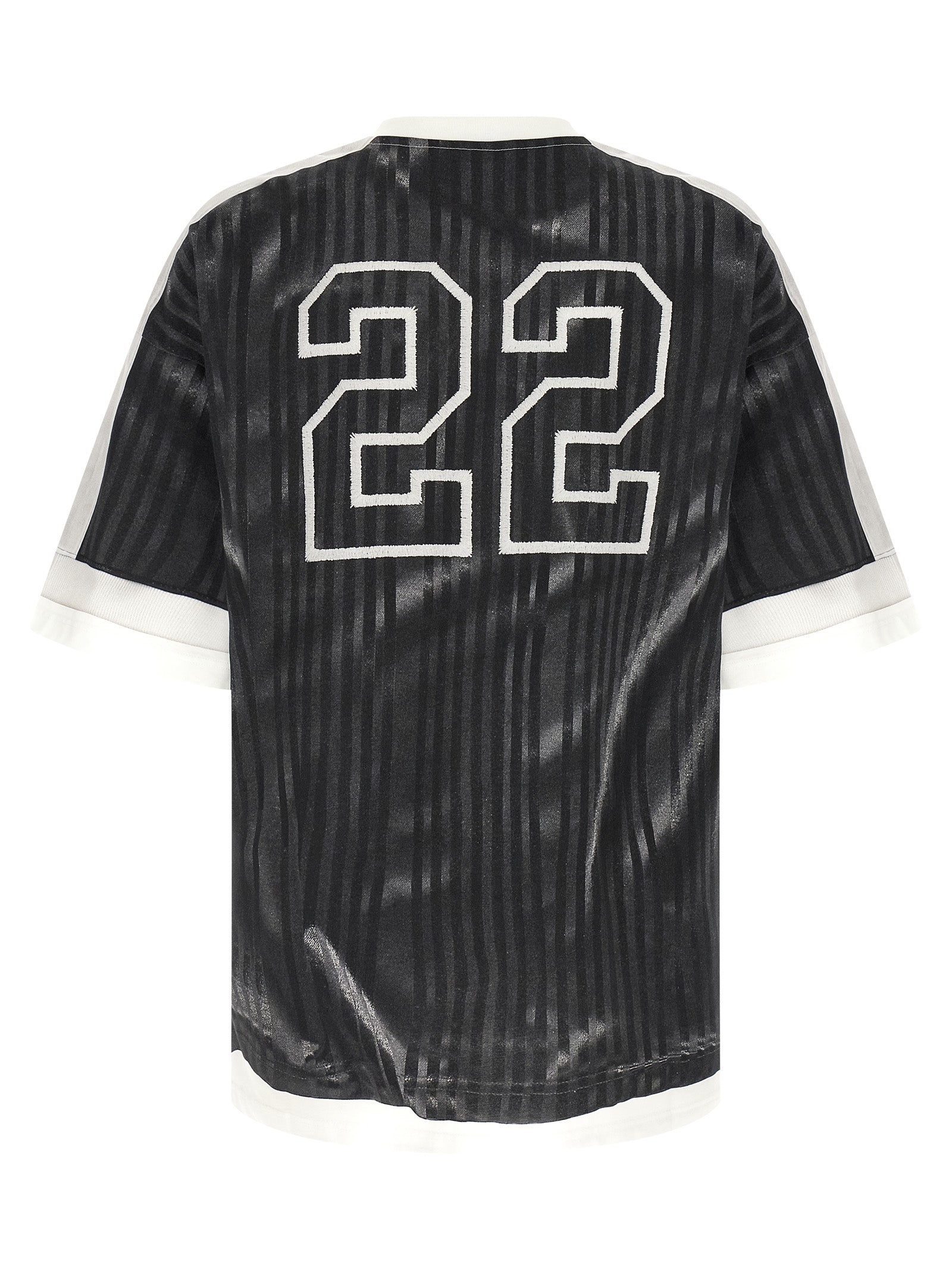 Organic Cotton Trompe‑L’œil Football Tee