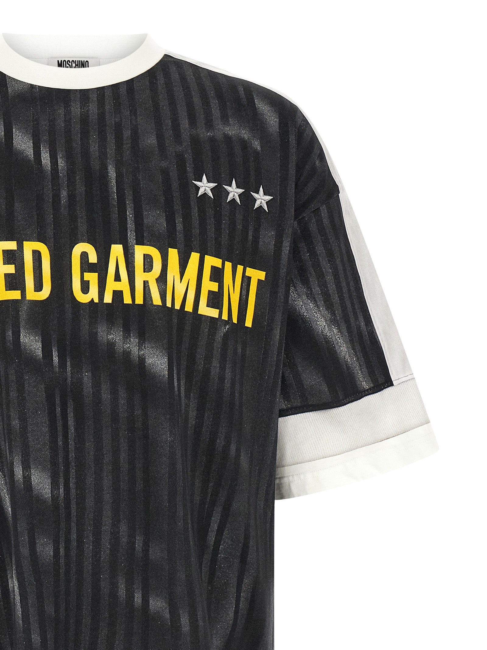 Organic Cotton Trompe‑L’œil Football Tee