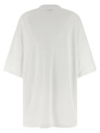 Mini White Cotton Short Dress