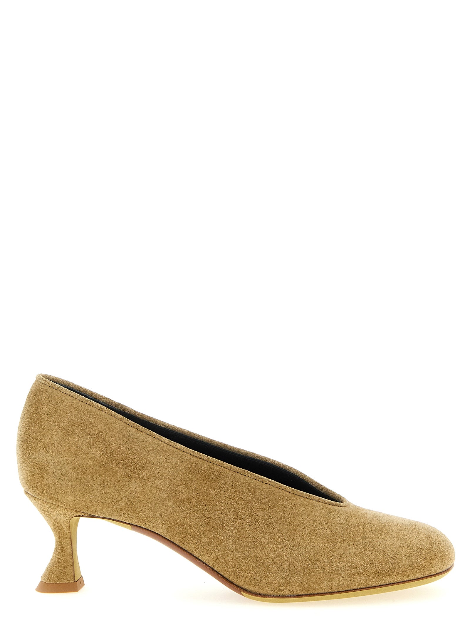 Calfskin Duck Pumps