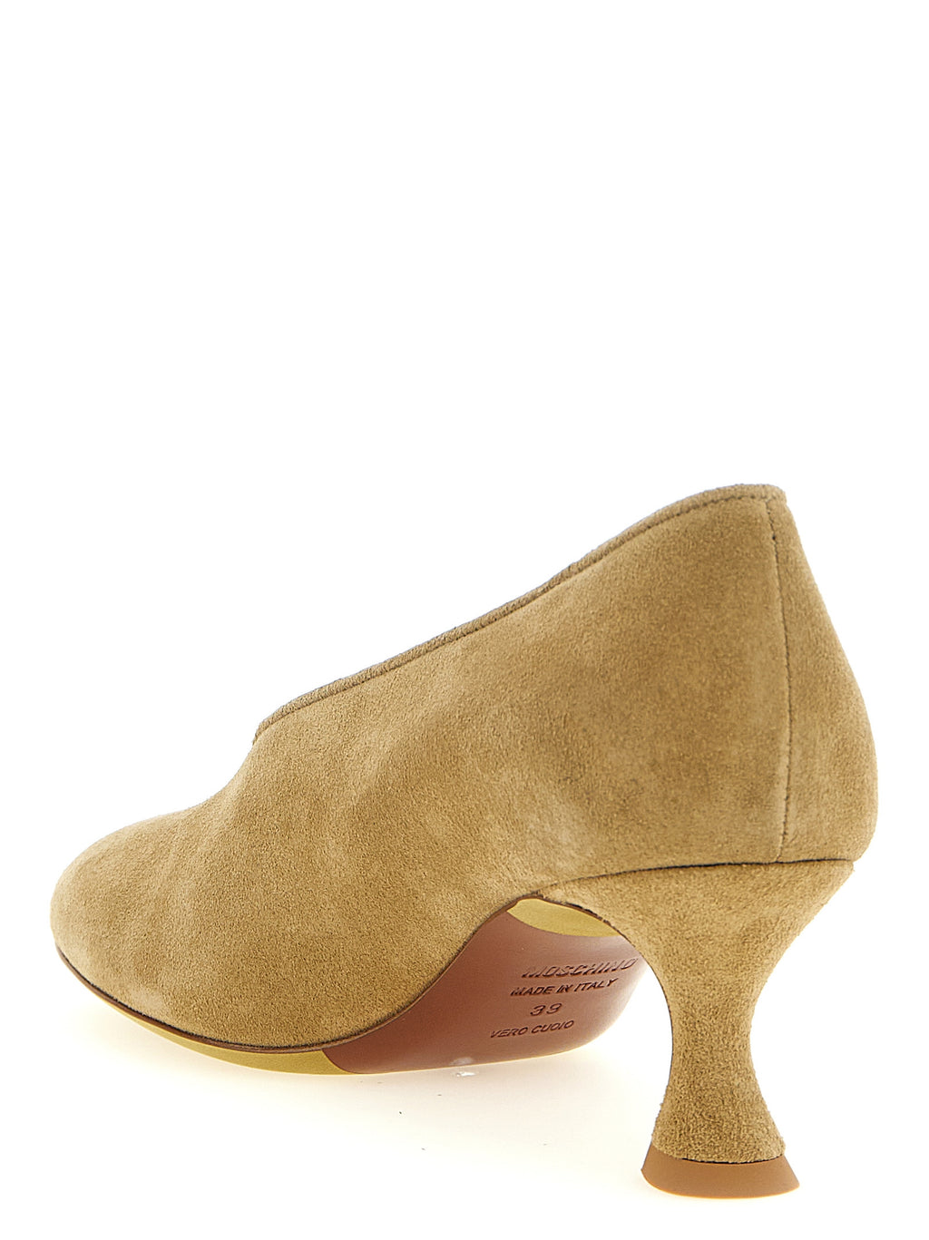Calfskin Duck Pumps