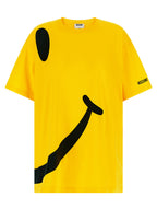 Yellow Smiley Cotton T-Shirt