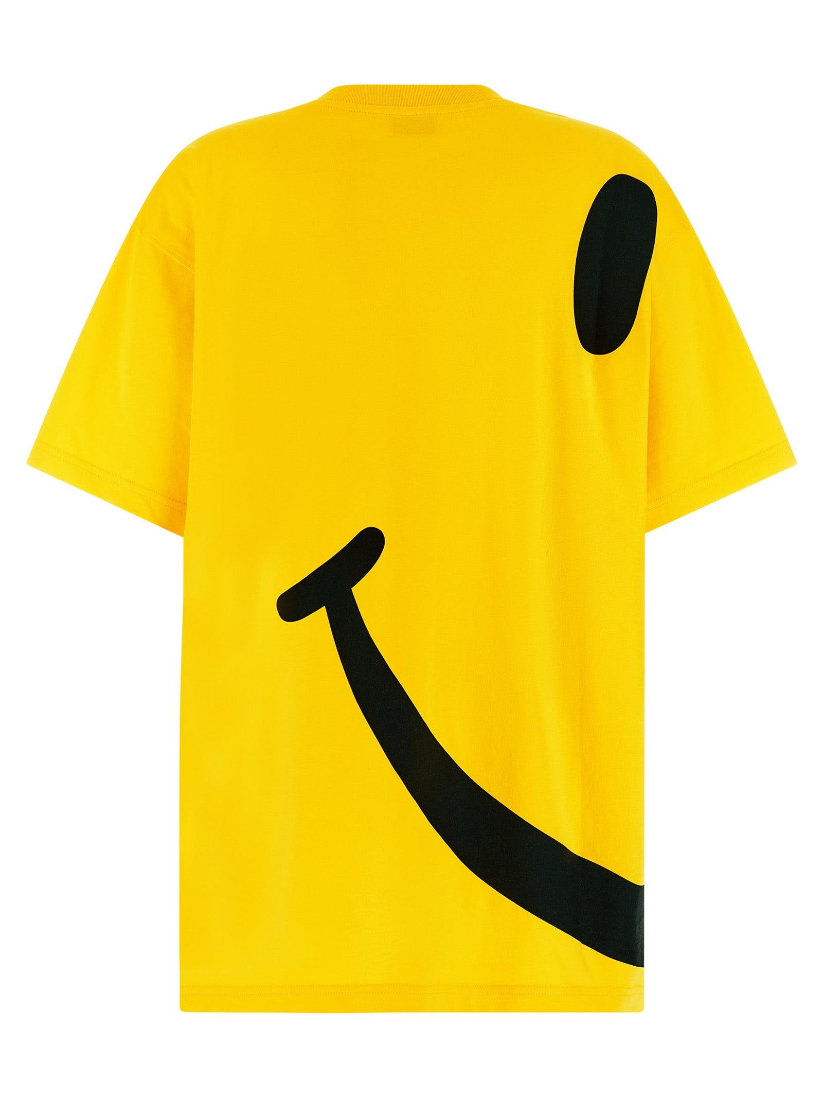 Yellow Smiley Cotton T-Shirt