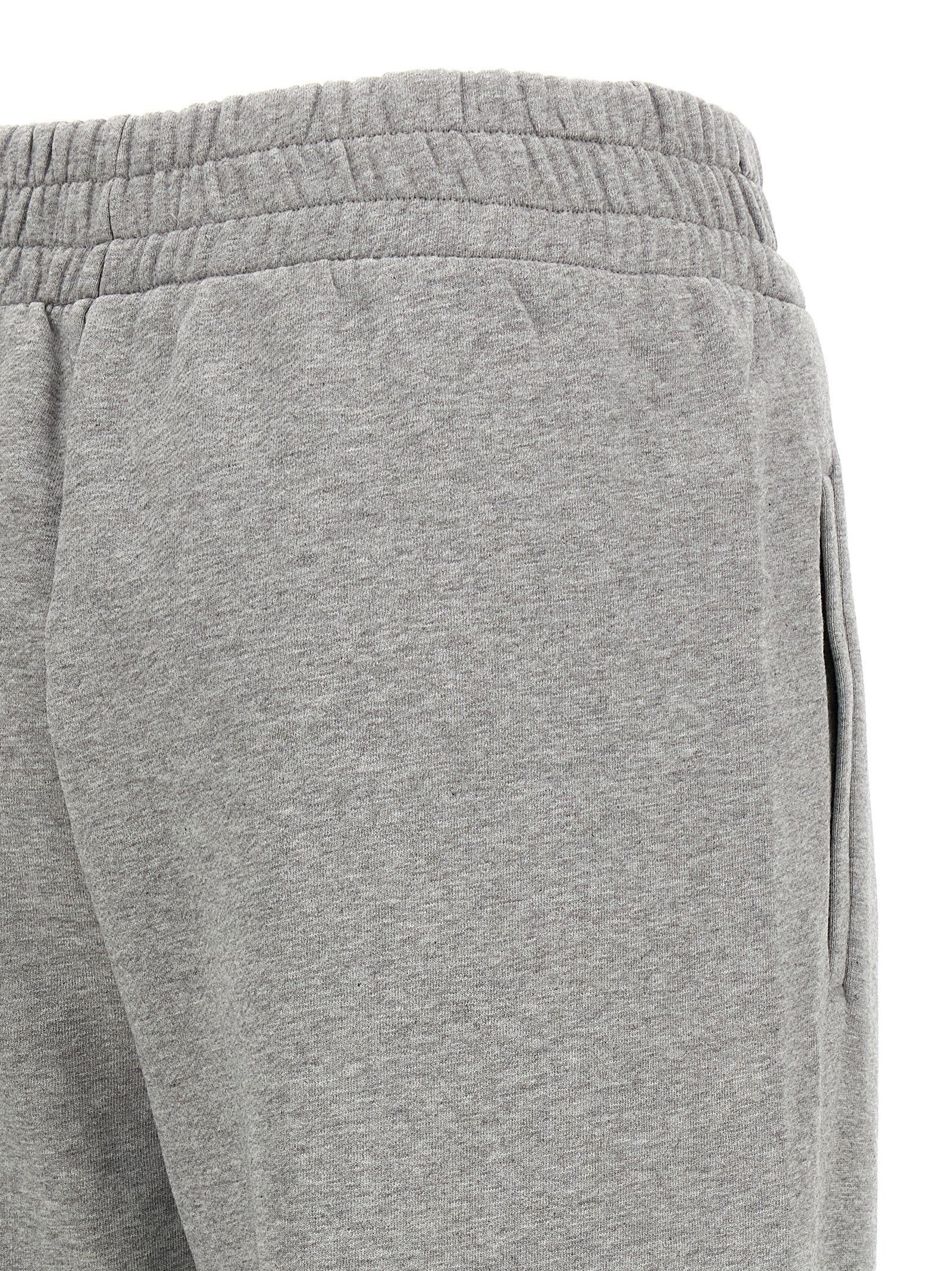 Mélange Gauze Cotton Joggers