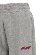 Mélange Gauze Cotton Joggers