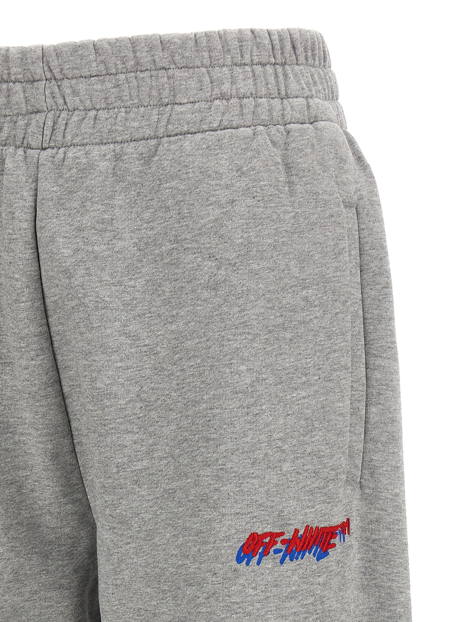 Mélange Gauze Cotton Joggers