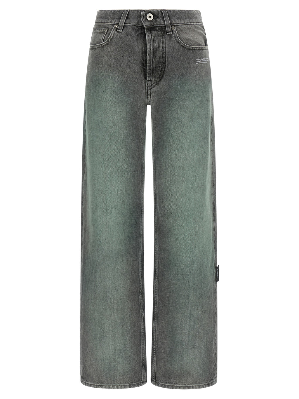 Gray Cotton Spray Susy Jeans