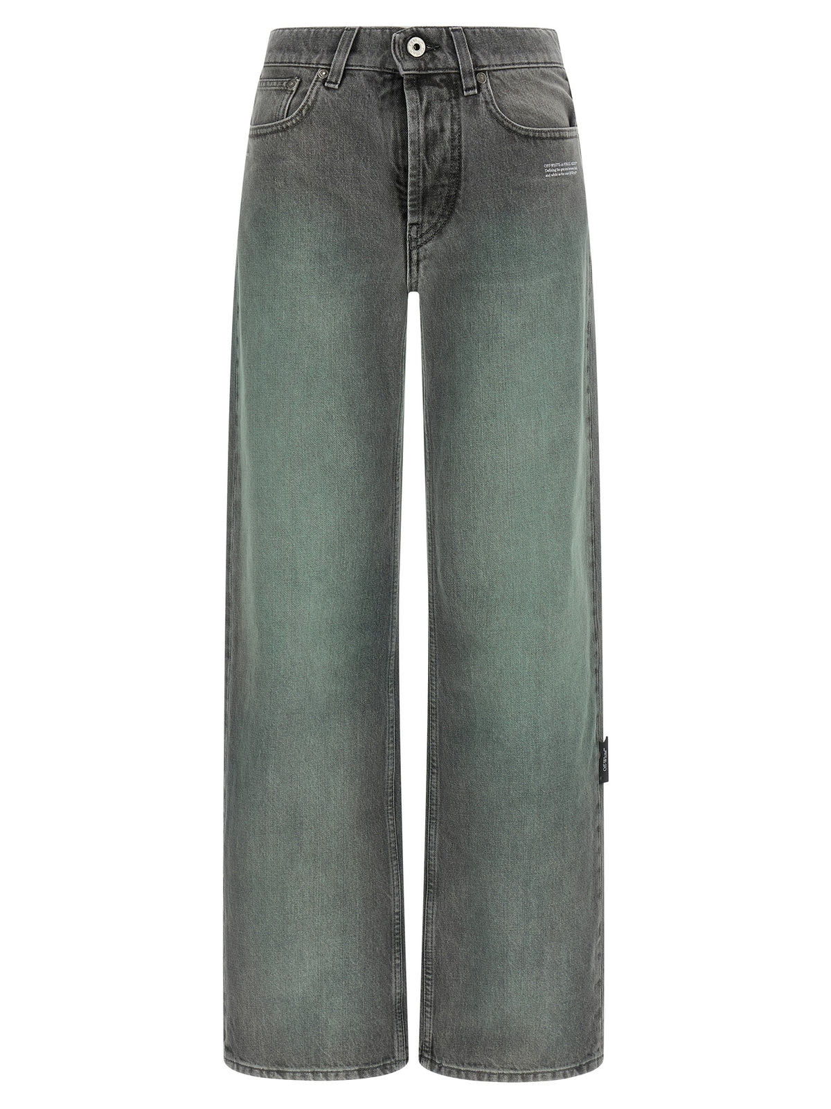 Gray Cotton Spray Susy Jeans