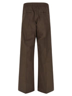 Brown Cotton Cargobelas Pants
