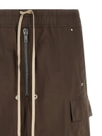 Brown Cotton Cargobelas Pants