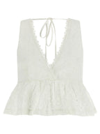 Cotton Kiersten Cropped Top