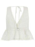 Cotton Kiersten Cropped Top