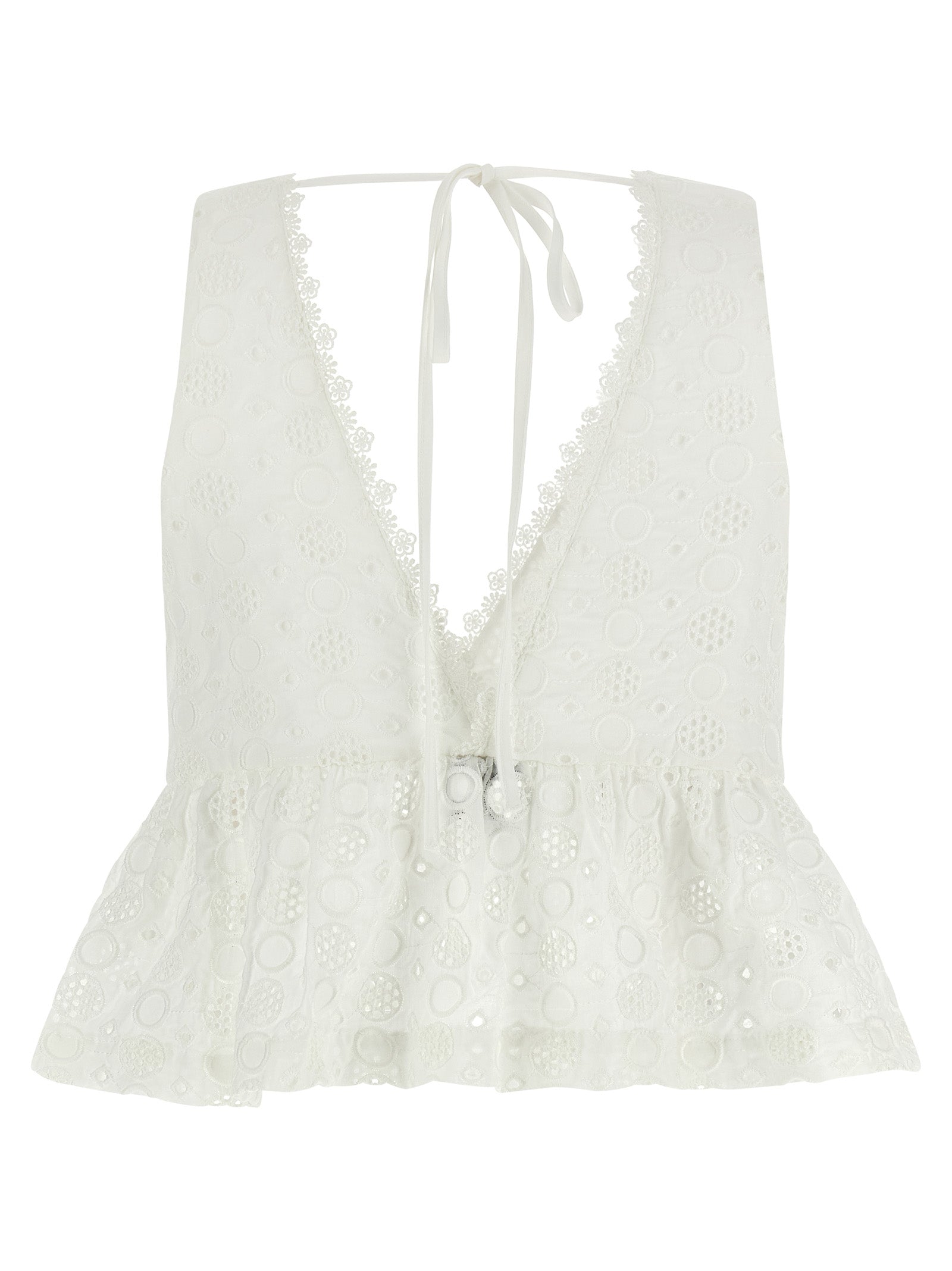 Cotton Kiersten Cropped Top